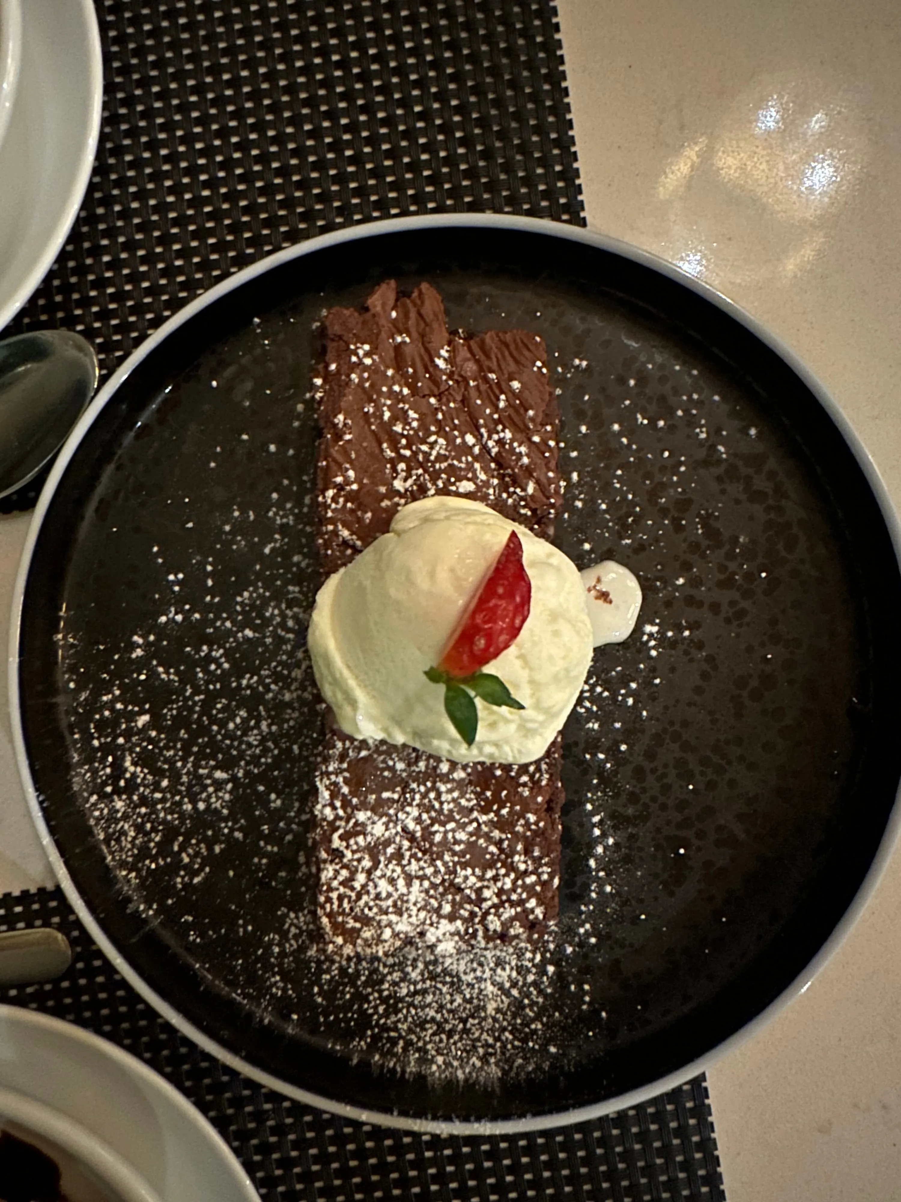 A dish from the garden kitchen