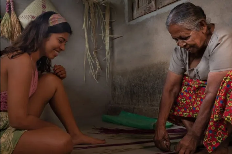 Mat Weaving at the Farmhouse