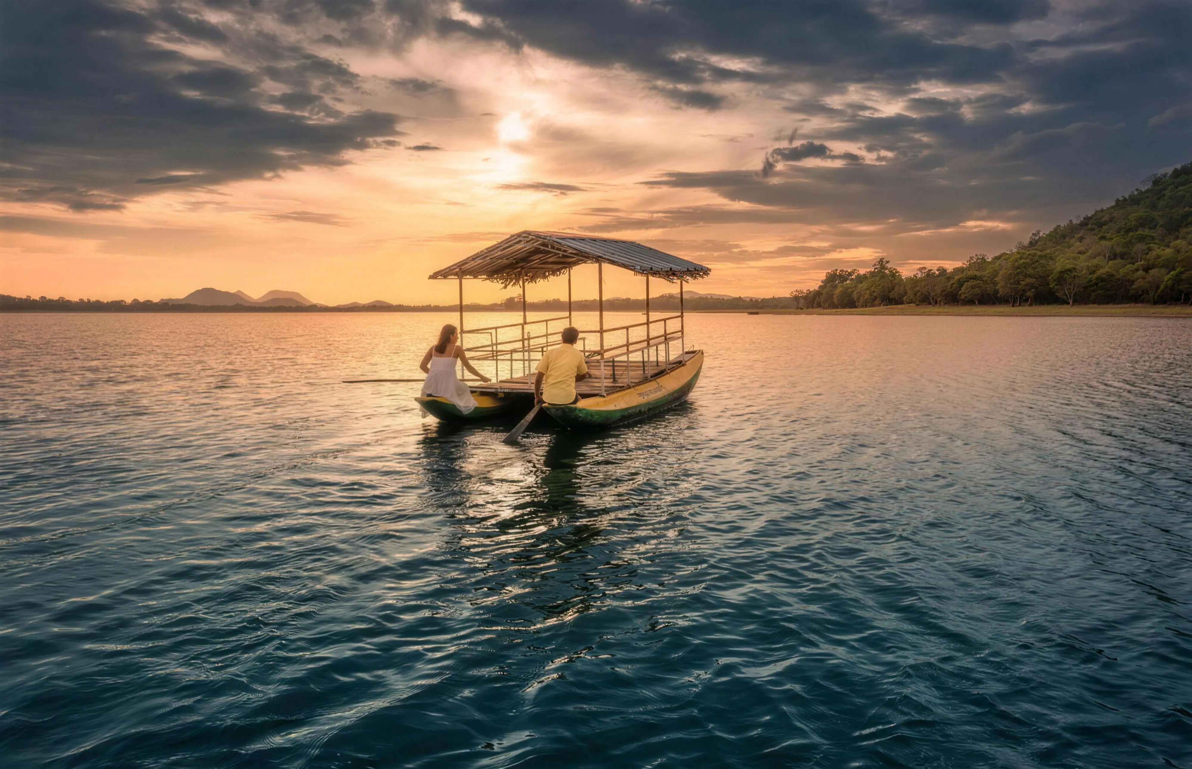 The lake: Kevan's Casa, Mahiyanganaya