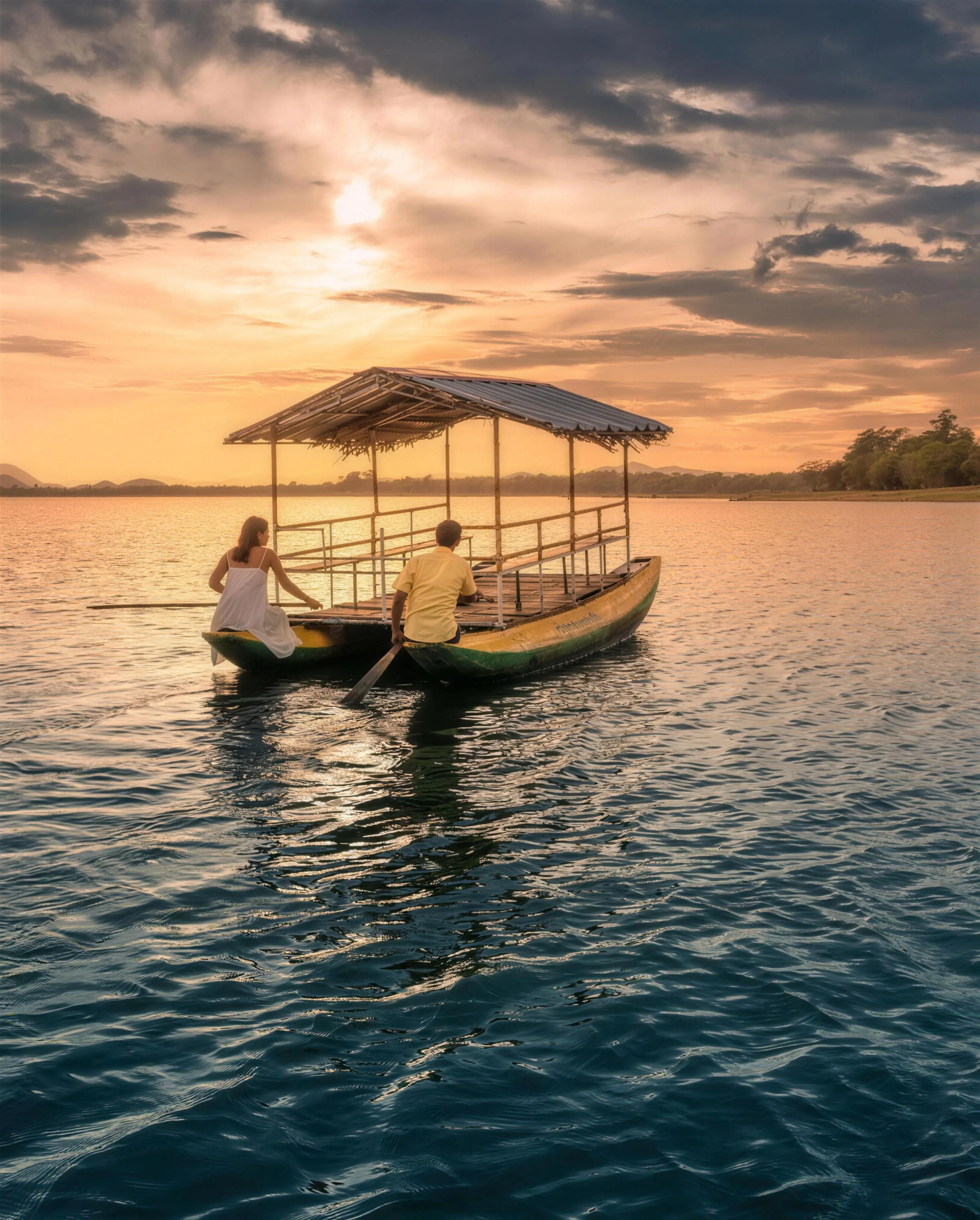 Sorabora Lake Boat Ride